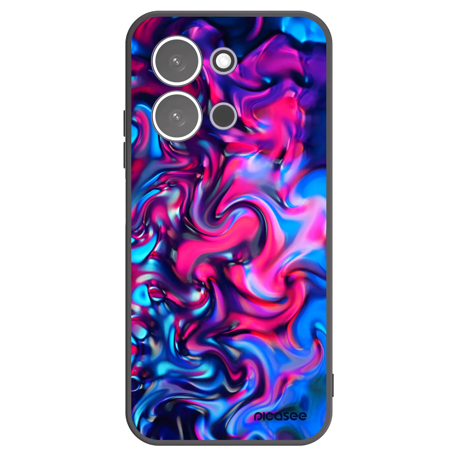 Picasee silikonový černý obal pro Xiaomi Redmi 15C 5G - Redlight