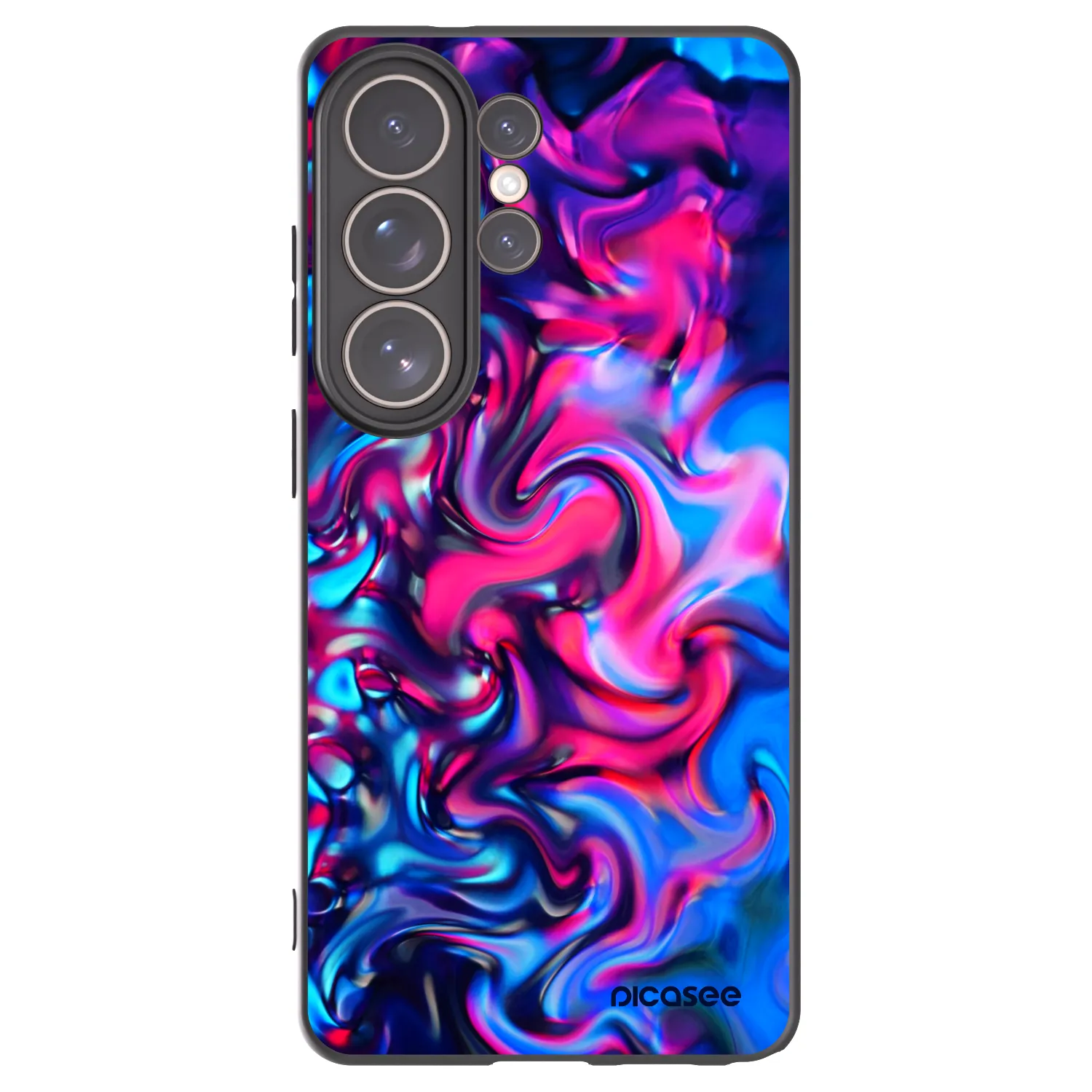 Picasee silikonový černý obal pro Samsung Galaxy S26 Ultra - Redlight