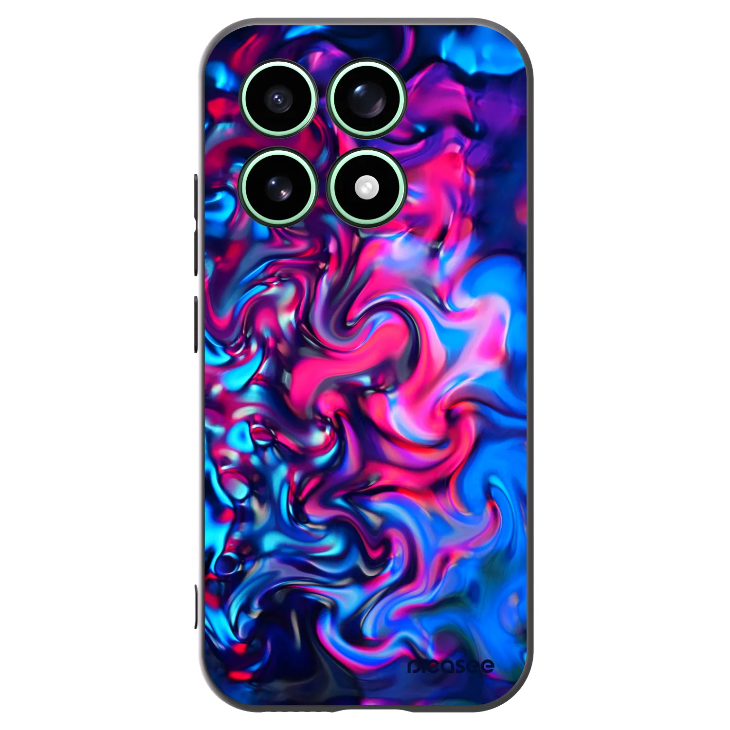 Picasee silikonový černý obal pro Xiaomi 17 - Redlight