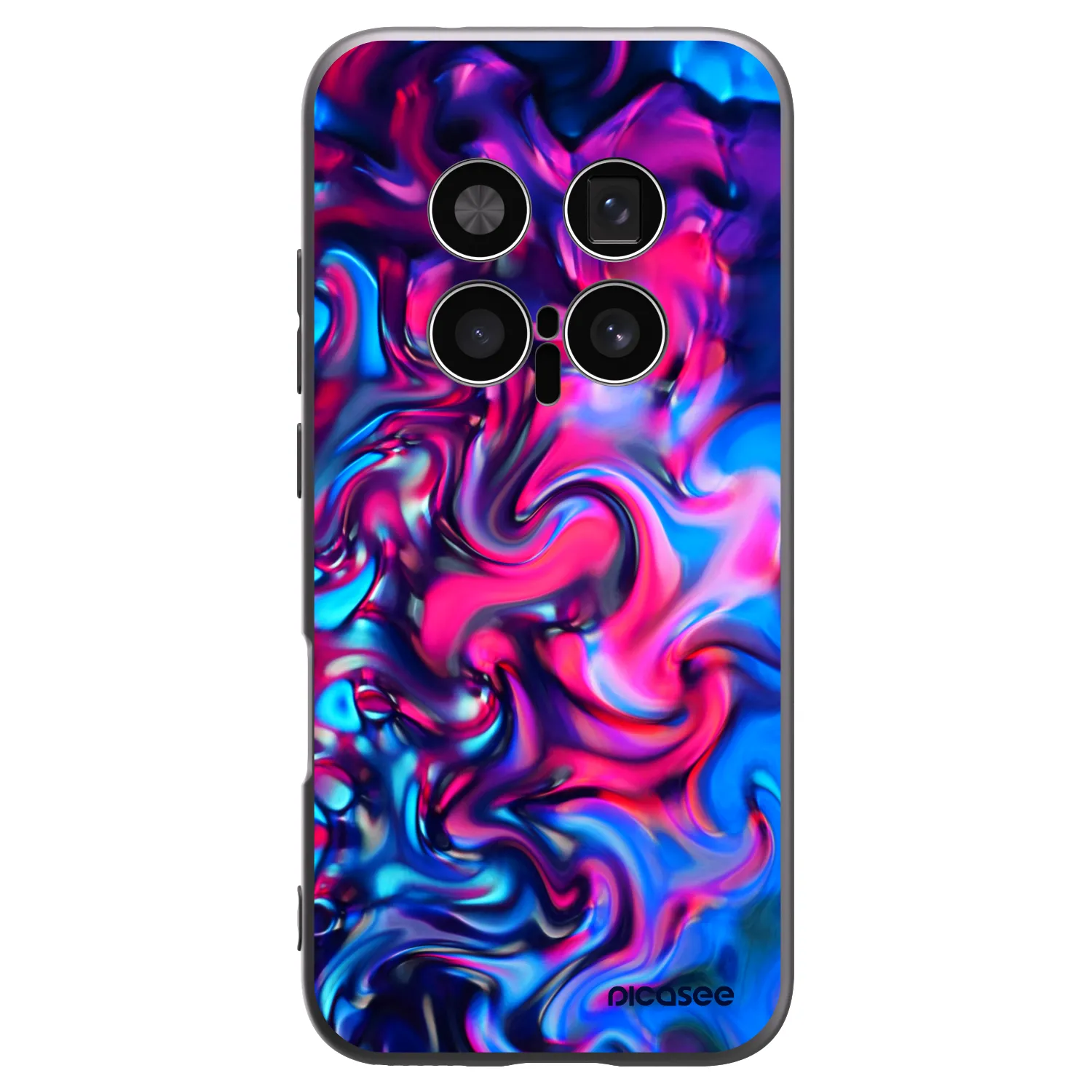 Picasee silikonový černý obal pro Honor Magic8 Pro 5G - Redlight
