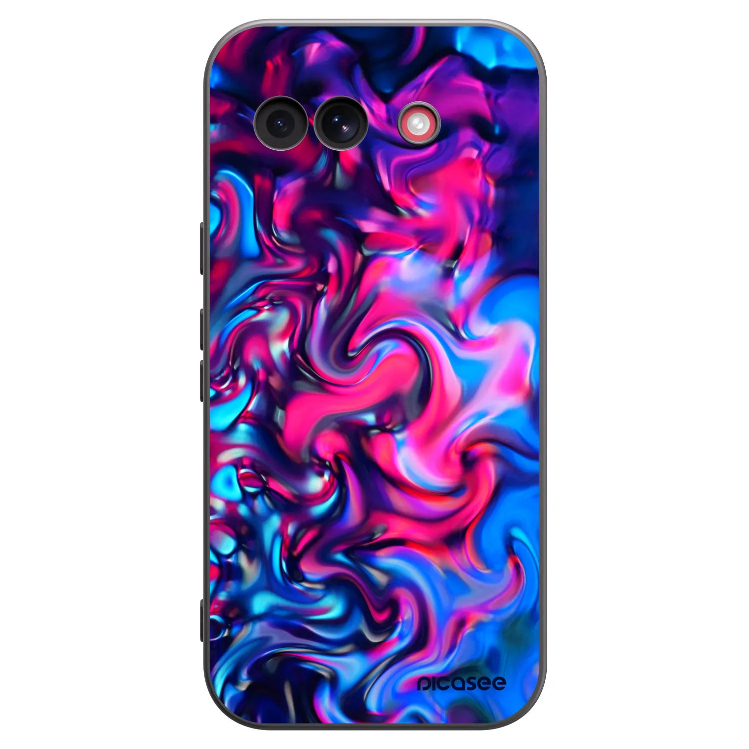Picasee silikonový černý obal pro Google Pixel 10a - Redlight