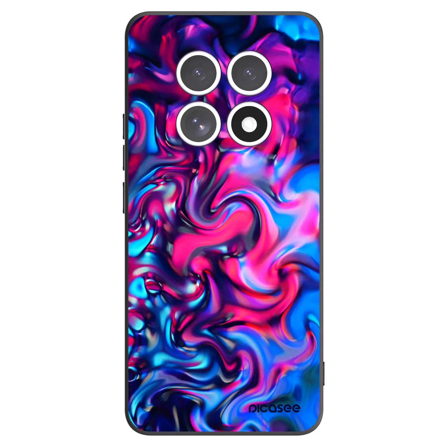 Picasee silikonový černý obal pro Xiaomi Redmi Note 15 5G - Redlight