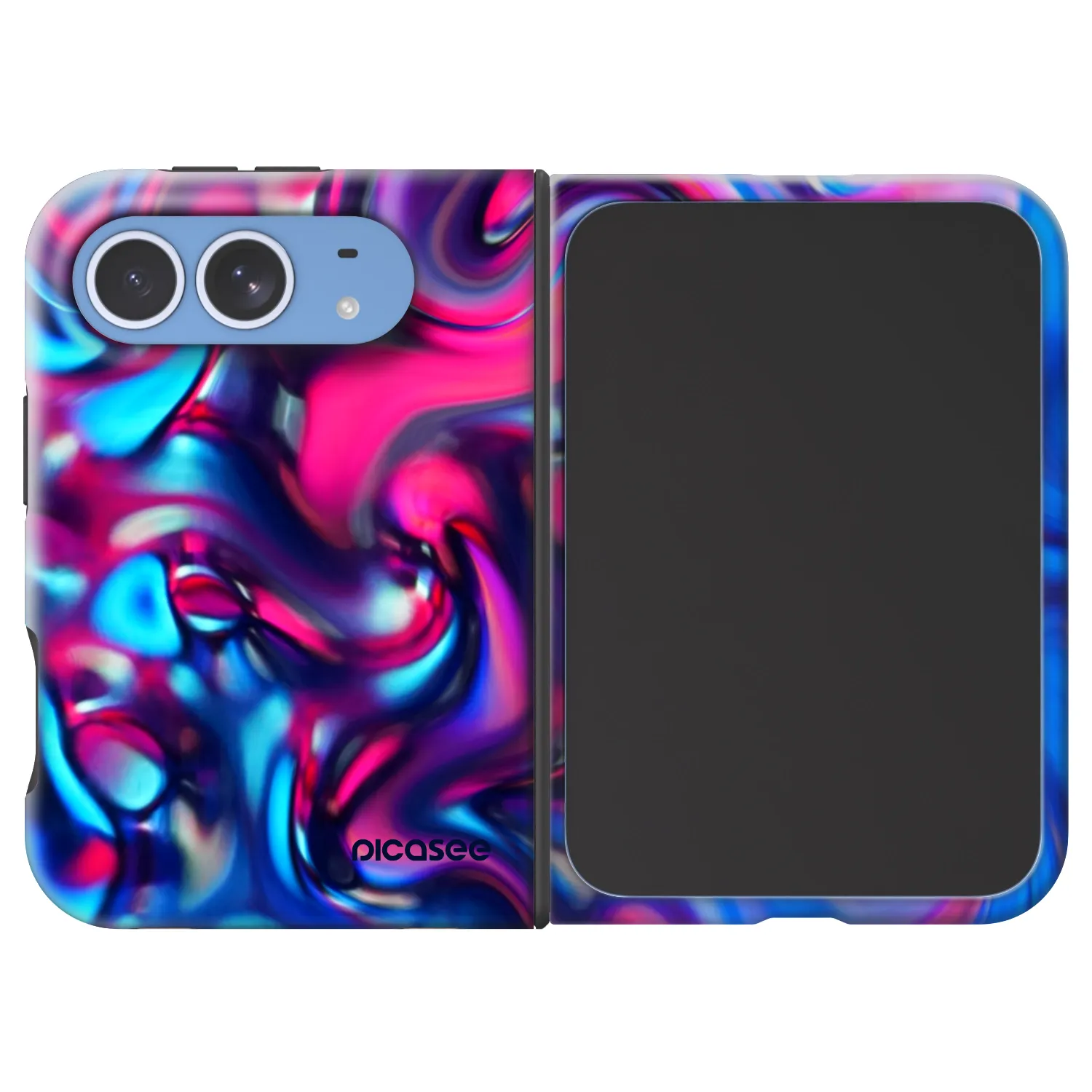 Picasee Fashion Case MagSafe Apple iPhone Duo - Redlight