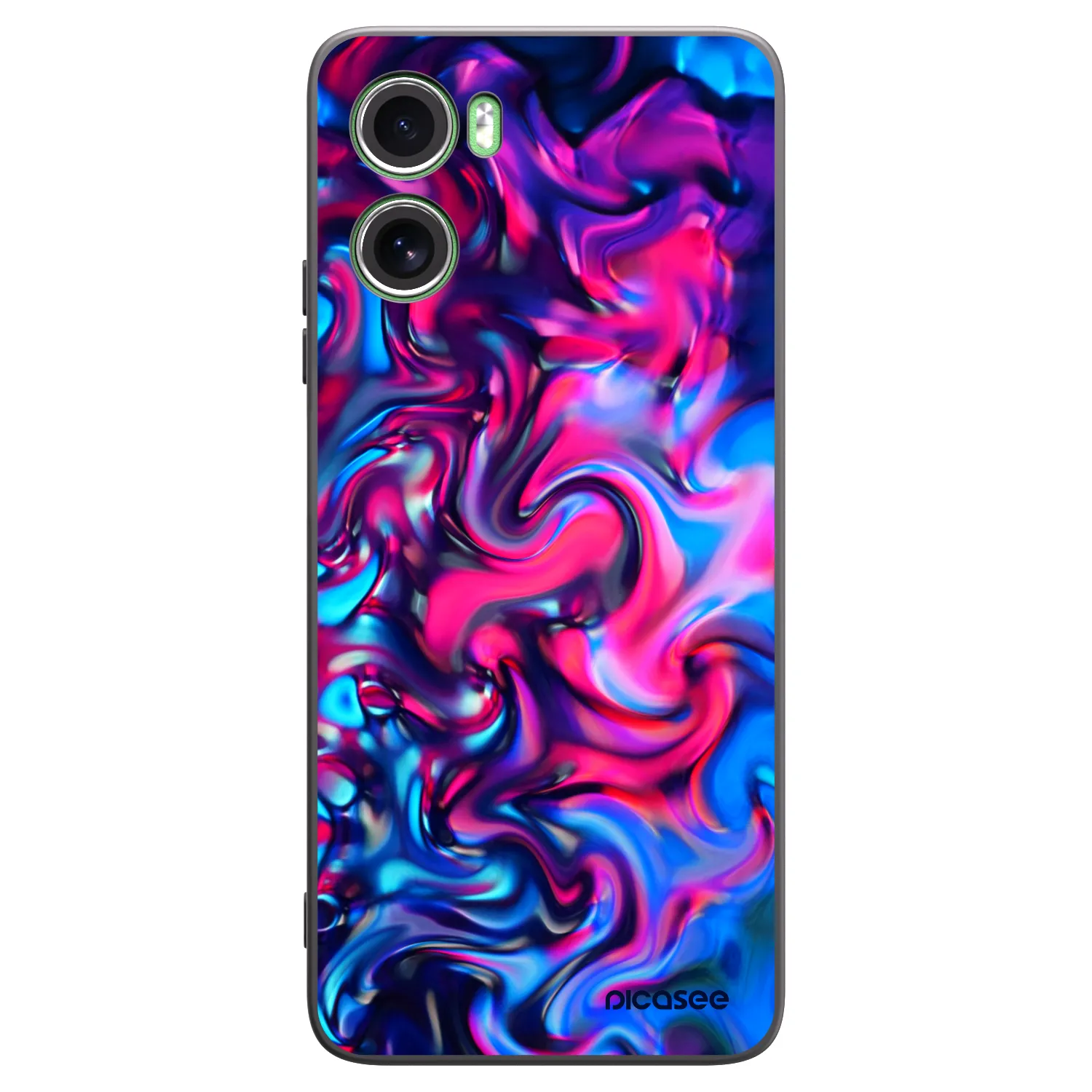Picasee silikonový černý obal pro Motorola Moto G06 - Redlight