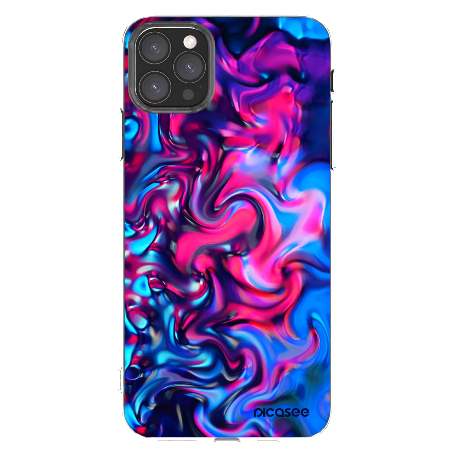 Picasee silikonový průhledný obal pro Apple iPhone 11 Pro Max - Redlight