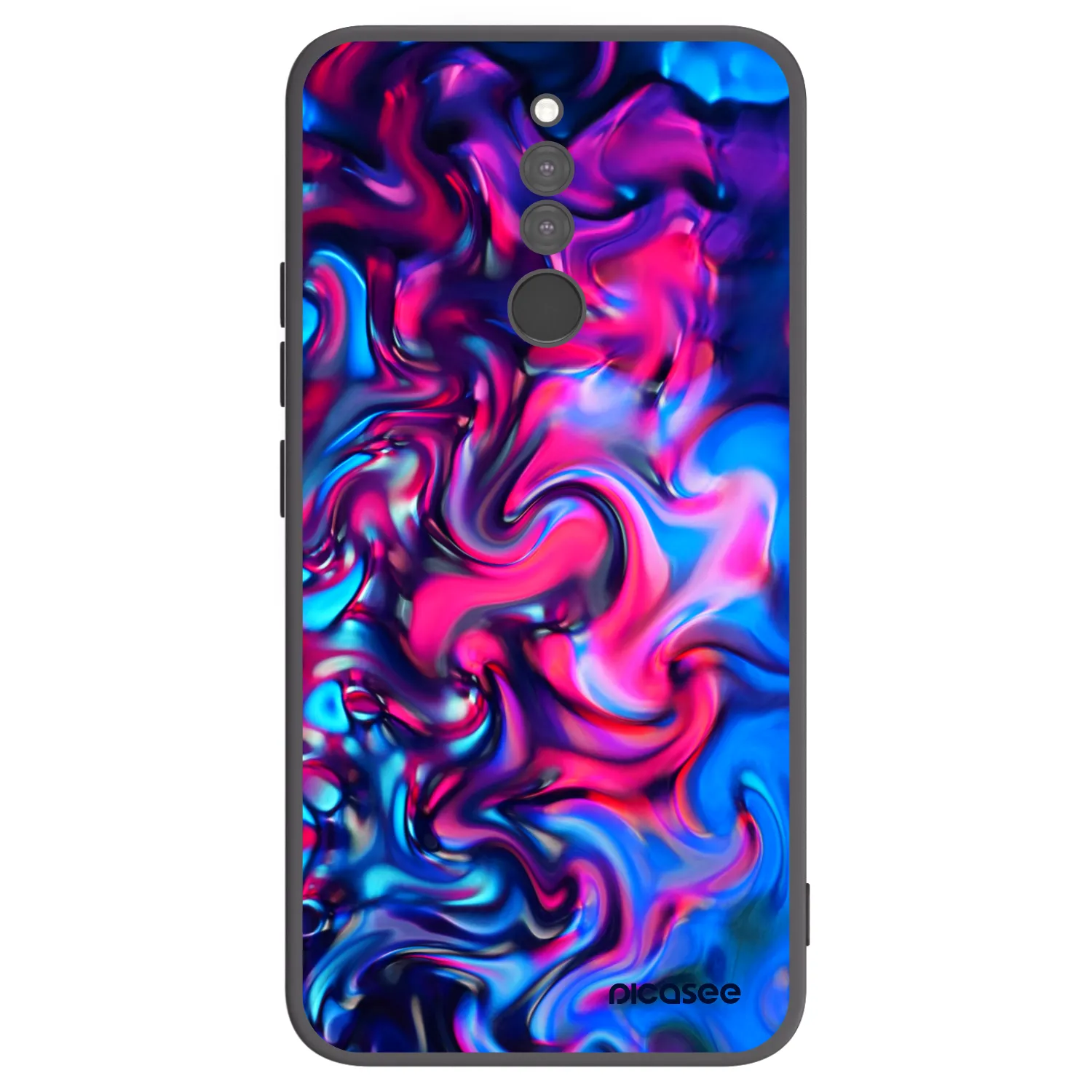 Picasee silikonový černý obal pro Xiaomi Redmi 8 - Redlight