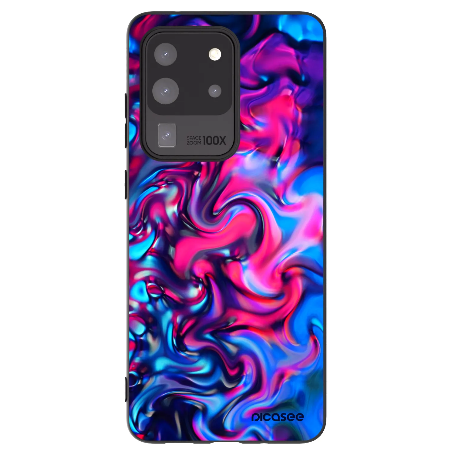 Picasee silikonový černý obal pro Samsung Galaxy S20 Ultra 5G G988F - Redlight