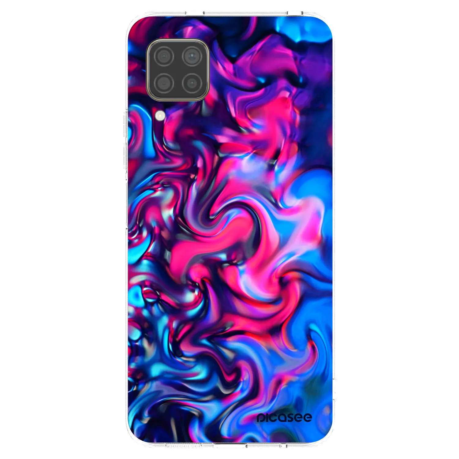 Picasee silikonový průhledný obal pro Huawei P40 Lite - Redlight
