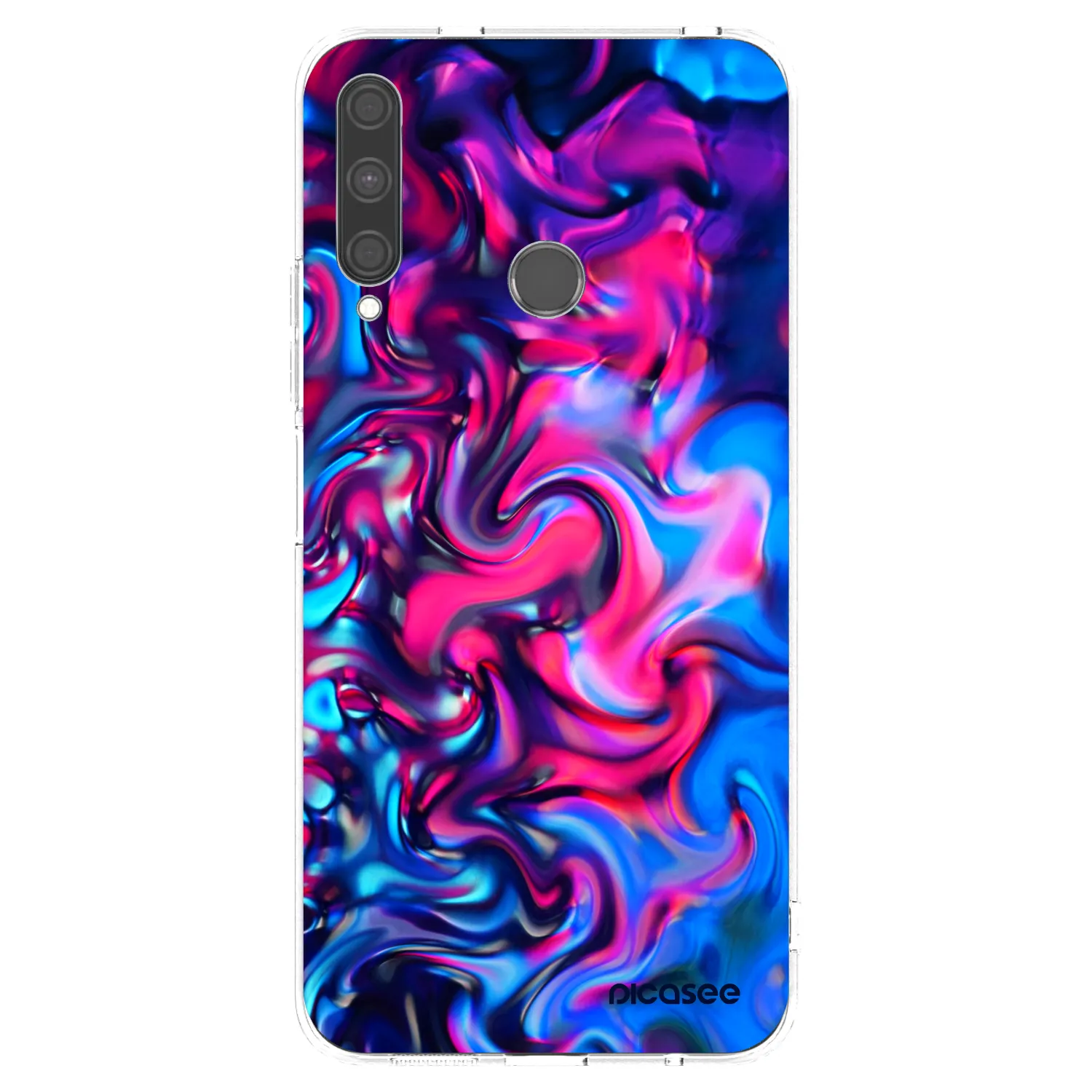 Picasee silikonový průhledný obal pro Huawei P40 Lite E - Redlight