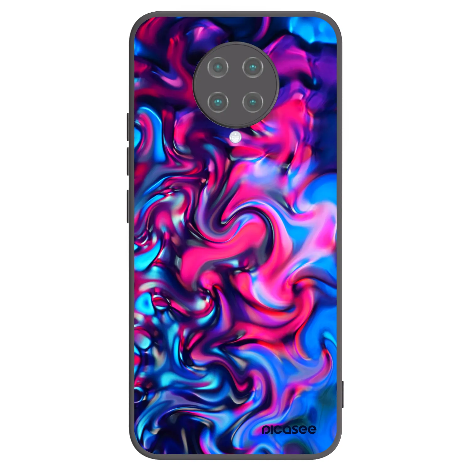 Picasee silikonový černý obal pro Xiaomi Poco F2 Pro - Redlight