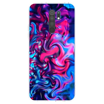 Picasee silikonový průhledný obal pro Xiaomi Redmi 9 - Redlight