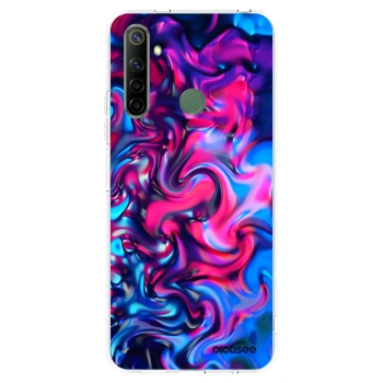 Picasee silikonový průhledný obal pro Realme 6i - Redlight