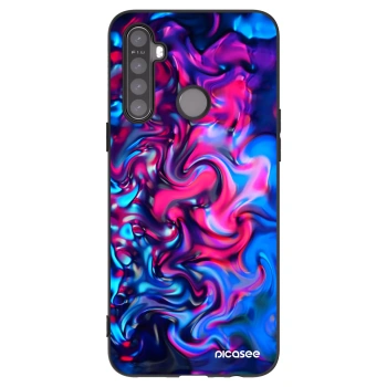 Picasee silikonový černý obal pro Realme 5 - Redlight