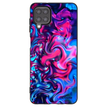 Picasee silikonový černý obal pro Samsung Galaxy A12 A125F - Redlight