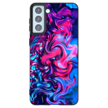 Picasee silikonový černý obal pro Samsung Galaxy S21+ 5G G996F - Redlight