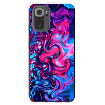 Picasee silikonový průhledný obal pro Xiaomi Redmi Note 10 - Redlight