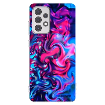 Picasee silikonový průhledný obal pro Samsung Galaxy A52 5G A525F - Redlight