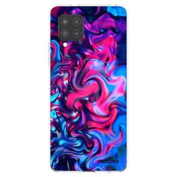 Picasee silikonový průhledný obal pro Samsung Galaxy A42 A426B - Redlight