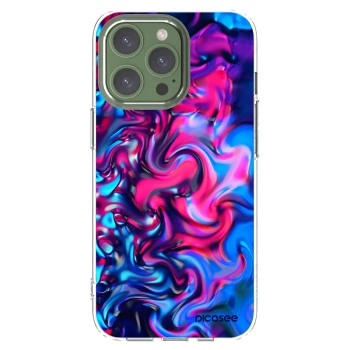 Picasee silikonový průhledný obal pro Apple iPhone 13 Pro - Redlight