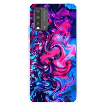Picasee silikonový průhledný obal pro Xiaomi Redmi 9T - Redlight