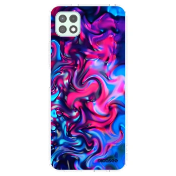 Picasee silikonový průhledný obal pro Samsung Galaxy A22 A226B 5G - Redlight