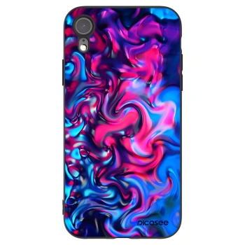 Picasee silikonový černý obal pro Apple iPhone XR - Redlight