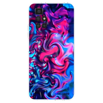Picasee silikonový průhledný obal pro Xiaomi Redmi 10 - Redlight