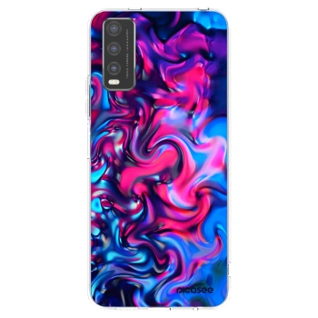 Picasee silikonový průhledný obal pro Vivo Y20s - Redlight