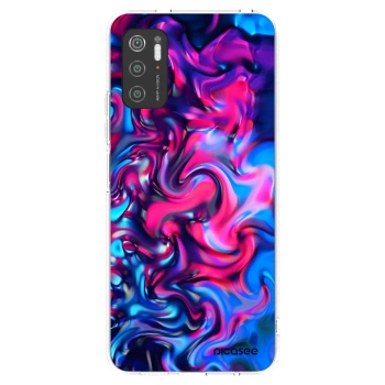 Picasee silikonový průhledný obal pro Xiaomi Poco M3 Pro 5G - Redlight