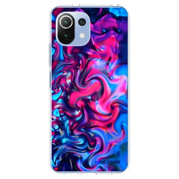 Picasee silikonový průhledný obal pro Xiaomi 11 Lite 5G NE - Redlight