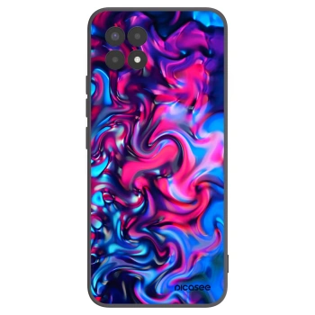 Picasee silikonový černý obal pro Realme 8i - Redlight