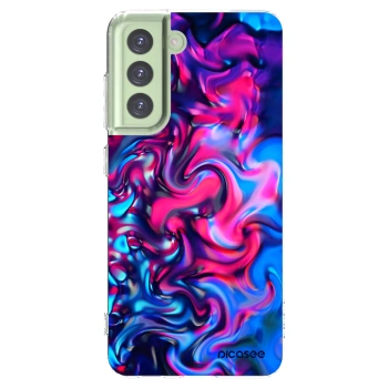 Picasee silikonový průhledný obal pro Samsung Galaxy S21 FE 5G - Redlight