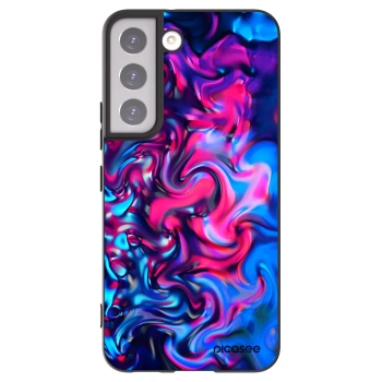 Picasee silikonový černý obal pro Samsung Galaxy S22 5G - Redlight