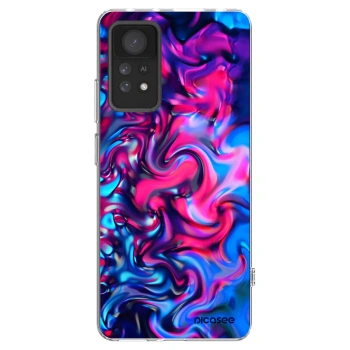 Picasee silikonový průhledný obal pro Xiaomi Redmi Note 11 Pro 5G - Redlight