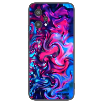 Picasee silikonový černý obal pro Realme 9 Pro 5G - Redlight