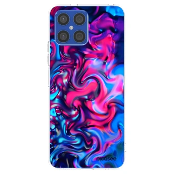 Picasee silikonový průhledný obal pro Honor X8 4G - Redlight