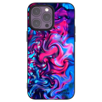 Picasee silikonový černý obal pro Apple iPhone 14 Pro Max - Redlight