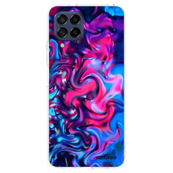 Picasee silikonový průhledný obal pro Samsung Galaxy M53 5G - Redlight