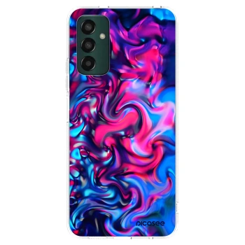 Picasee silikonový průhledný obal pro Samsung Galaxy M13 M135F - Redlight