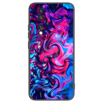 Picasee silikonový černý obal pro Honor 70 - Redlight