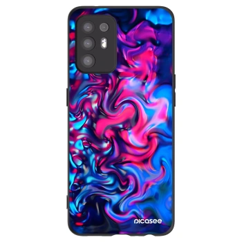 Picasee silikonový černý obal pro OPPO A94 5G - Redlight