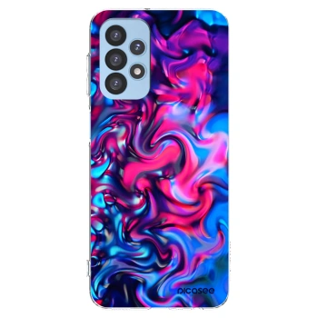 Picasee silikonový průhledný obal pro Samsung Galaxy A23 A235F 4G - Redlight