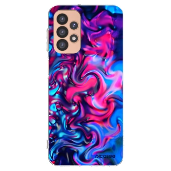 Picasee silikonový průhledný obal pro Samsung Galaxy A23 A236B 5G - Redlight