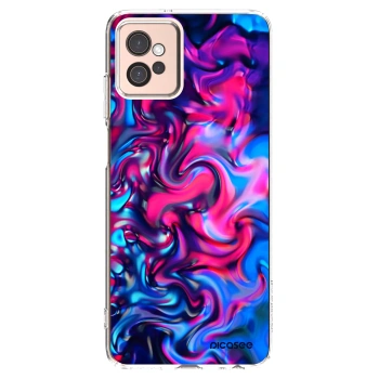 Picasee silikonový průhledný obal pro Motorola Moto G32 - Redlight