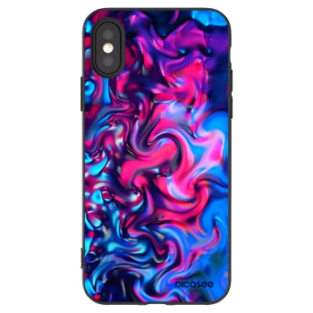 Picasee silikonový černý obal pro Apple iPhone X/XS - Redlight