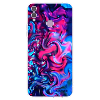 Picasee silikonový průhledný obal pro Honor 8X - Redlight