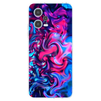 Picasee silikonový průhledný obal pro Xiaomi Redmi Note 12 5G - Redlight