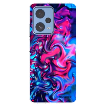 Picasee silikonový průhledný obal pro Xiaomi Redmi Note 12 Pro 5G - Redlight