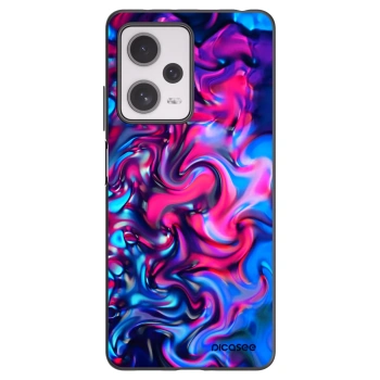 Picasee silikonový černý obal pro Xiaomi Redmi Note 12 Pro+ 5G - Redlight