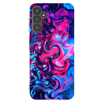 Picasee silikonový průhledný obal pro Samsung Galaxy A14 5G A146P - Redlight